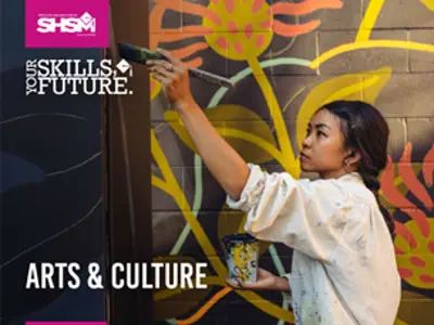 Brochure cover for Arts and Culture SHSM