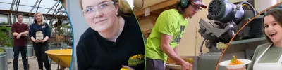 CO-OP students working 